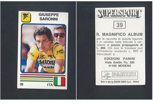 Giuseppe saronni panini - (ita),